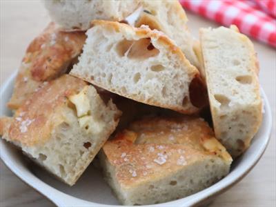 Einfalt focaccia brauð