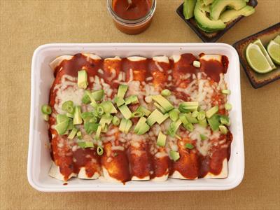 Enchiladas með kjúkling